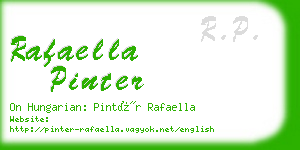 rafaella pinter business card